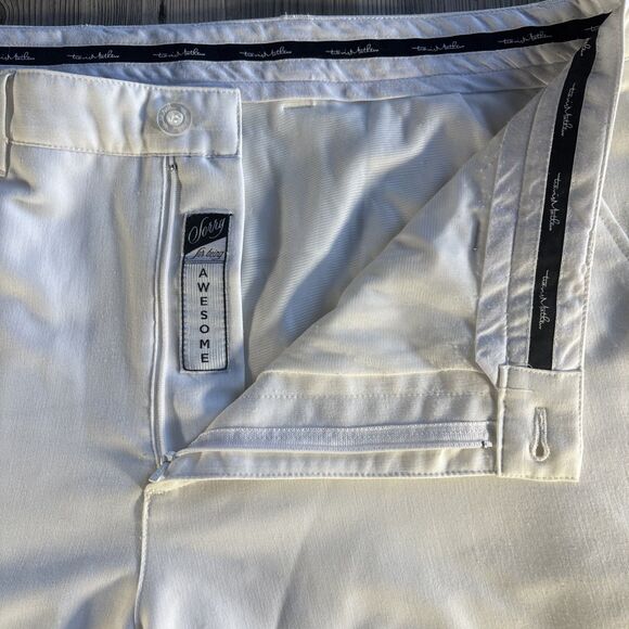 Travis Mathew Mens Golf Shorts Casual Stretch White Size 36 - Picture 3 of 10